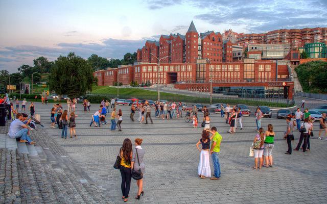 Апартаменти Іва В Центрі На Набережній Dnipro Exterior photo